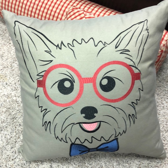 Custom 5 piece set. pillows & Twin dust ruffle - Picture 4 of 5